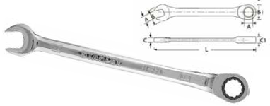 STY LLAVE COMBINADA RATCHET 8MM 91 973