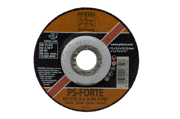 Disco corte Pferd 4 1/2" x 2,4mm. PPSForte