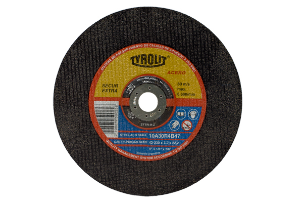Disco corte Tyrolit   9x 3,2mm. 