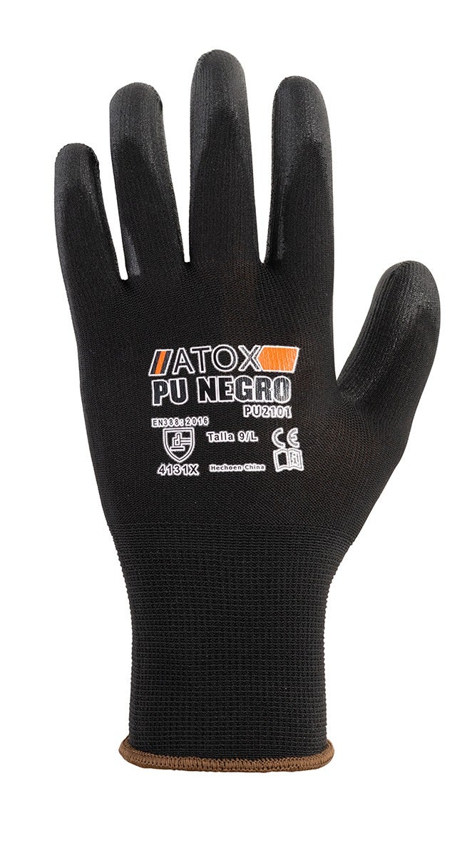 Guante Atox Ultratech Negro PU WA9669-XL