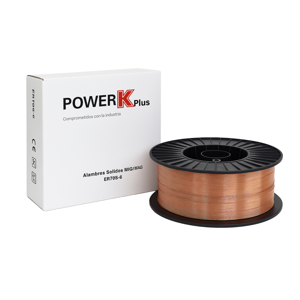 Alambre Sólido Power K Plus ER70S6 1,2MM