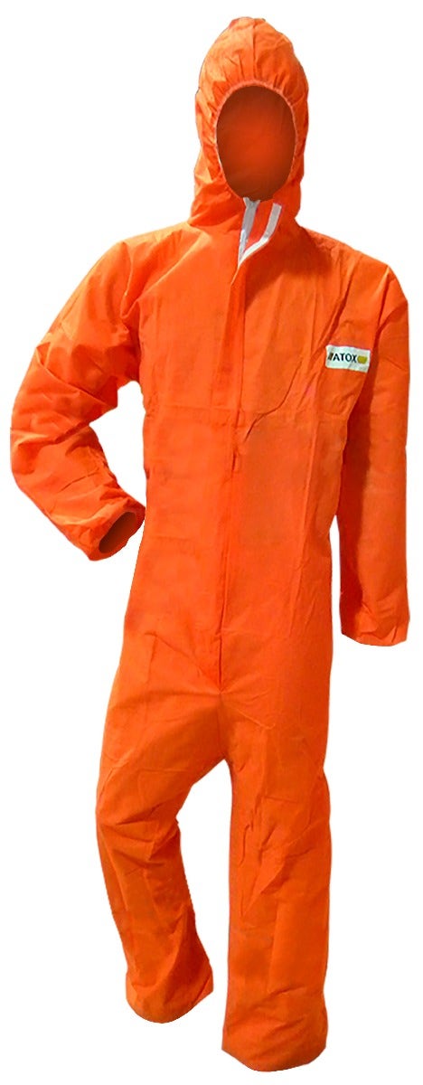 Buzo desechable ATOX naranjo-XXL