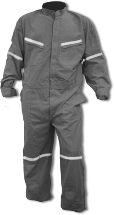 Buzo Piloto Poplin Gris-S