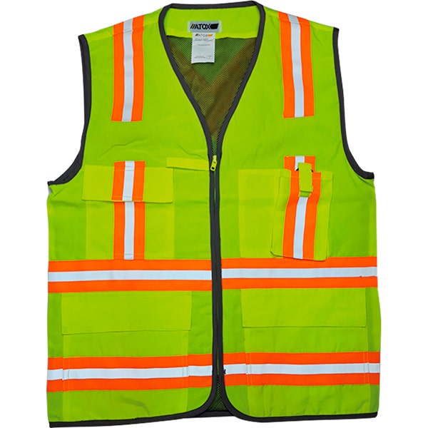 Chaleco Poplin Amarillo Atox-S