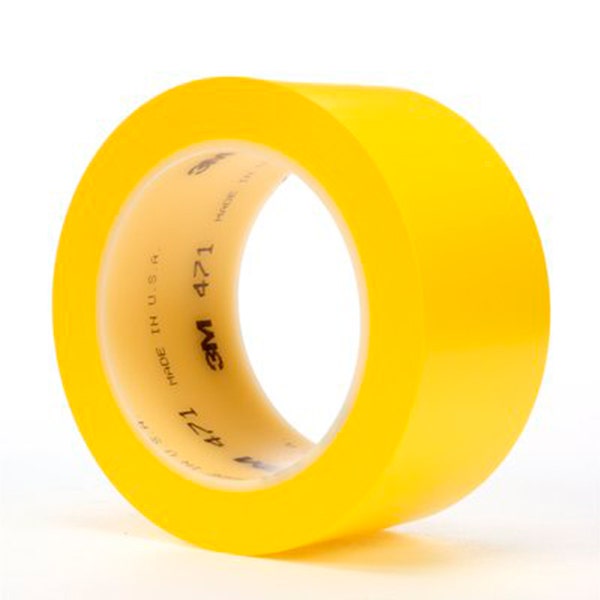 Cinta de Vinilo 3M 471 Amarilla 50 mm x 33 m