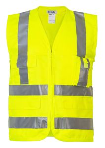 Chaleco geólogo poplin norma 360º amarillo-L