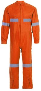 Buzo Piloto Poplin Naranjo-S