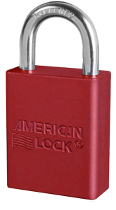 Candado American Lock 1105 Rojo