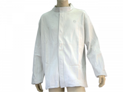 Chaqueta Soldador Cuero c/velcro broche T-XL