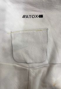 Chaqueta Atox Cuero P/arnes Dorso-L