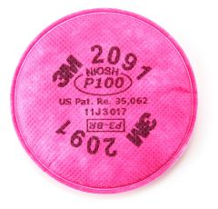 Filtro 3M 2091 P100 P/Partículas Y P/OI G