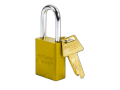 Candado Américan Lock 1105 Amarillo