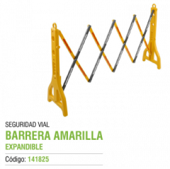 BARRERA EXTENSIBLE 2,5 MTS Amarilla