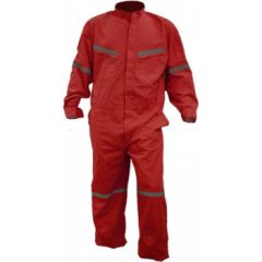 Buzo Piloto Poplin Rojo-L