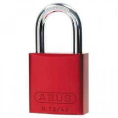 Candado Abus Aluminio -Rojo