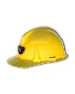 Casco Top-Gard MSA con Porta Lámpara Amarillo