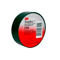 Cinta Aislante 3M Temflex 1500 Negra, 18mm x 10m