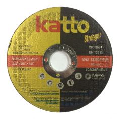 Disco de Corte Katto Stronger 4 1/2" x3,0mm Acero Carbono