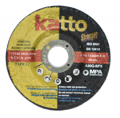 Disco de Desbaste Katto Stronger 4-1/2x6,4mm Acero Carbono