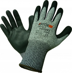 Guante Atox Nitrilo Negro Corte 5-L