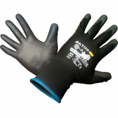 Guante Atox Ultratech Negro PU WA9669-XL
