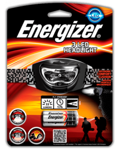 Linterna manos libres energizer 3 led