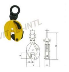 GARRA VERTICAL ARTICULADA 3 TON VTL