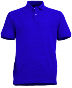 Polera Pique Geolite Manga Corta-XXL-Azul