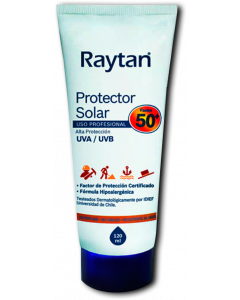 Protector Solar RAYTAN Con Pomo 120 Ml FPS50+