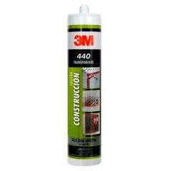 Silicona Neutra para construcción 3M 440 Blanco