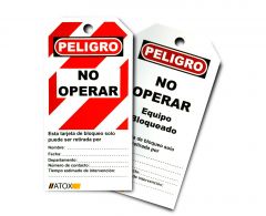 Pack Tarjeta de Bloqueo Atox