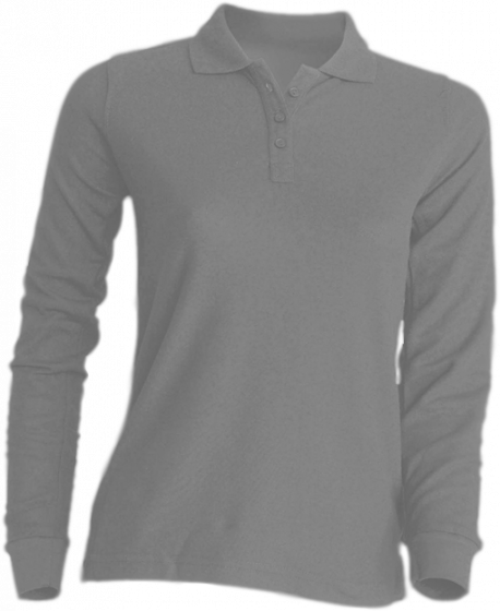Poleras manga on sale larga cuello pique