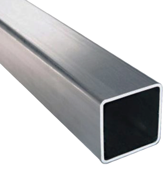 PERFIL CUADRADO INOX 304 25MM X 25MM X 1,5MM X 6000MM
