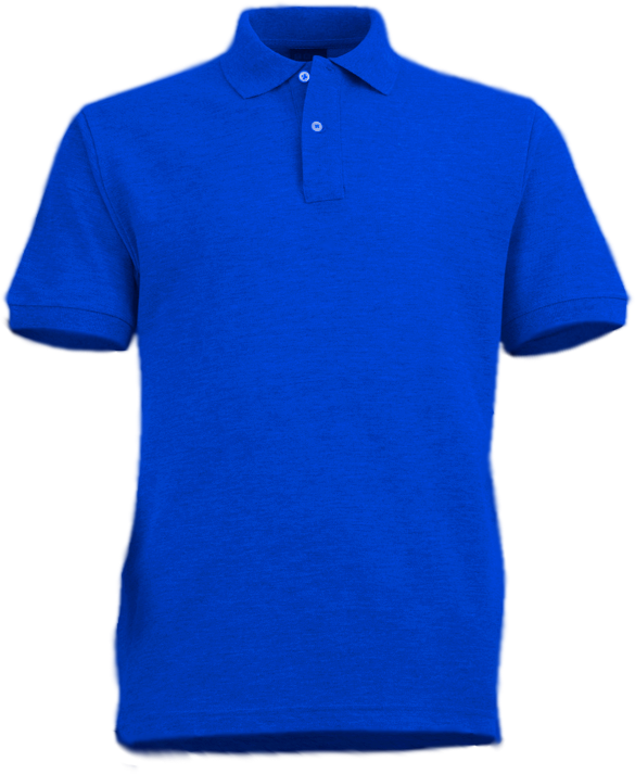 Polera pique azul clearance rey