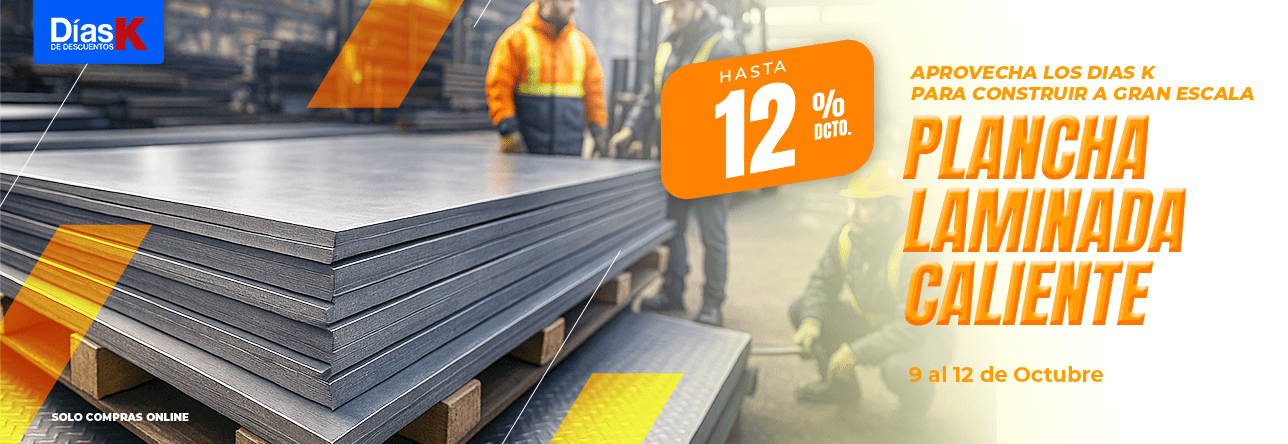 Ver Planchas laminadas de Acero